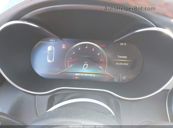 WDDWK6EB7KF826495 2019 MERCEDES-BENZ AMG C 43 Gray Vista de los asientos traseros