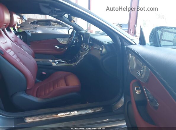 WDDWK6EB9HF590165 2017 MERCEDES-BENZ AMG C 43 Gray Vista interior delantera