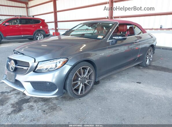 WDDWK6EB9HF590165 2017 MERCEDES-BENZ AMG C 43 Gray Vista tres cuartos delantera izquierda