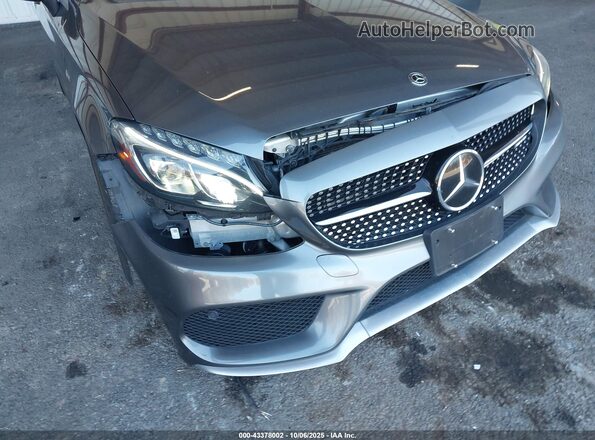 WDDWK6EB9HF590165 2017 MERCEDES-BENZ AMG C 43 Gray Vista frontal