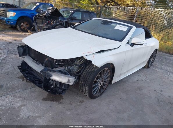 WDDXK8CB9HA019288 2017 MERCEDES-BENZ S-CLASS White წინა მარცხენა ხედი სამი მეოთხედიდან