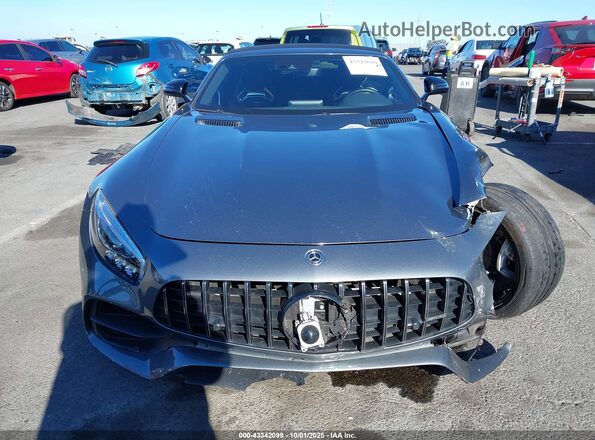 WDDYK7HA6JA014165 2018 MERCEDES-BENZ AMG GT Gray Vista interior trasera