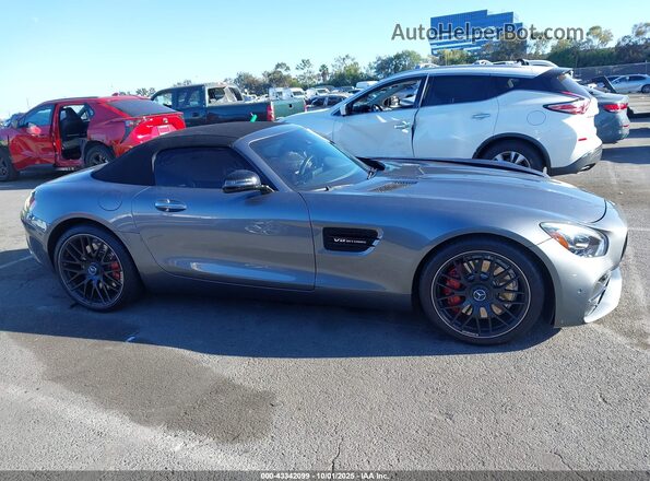 WDDYK7HA6JA014165 2018 MERCEDES-BENZ AMG GT Gray Vista interior de 360 grados