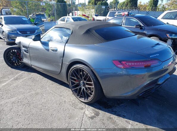WDDYK7HA6JA014165 2018 MERCEDES-BENZ AMG GT Gray Trasero izquierdo