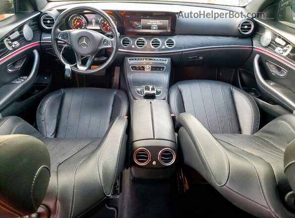 WDDZF4JB0JA323706 2018 MERCEDES-BENZ E Черный 