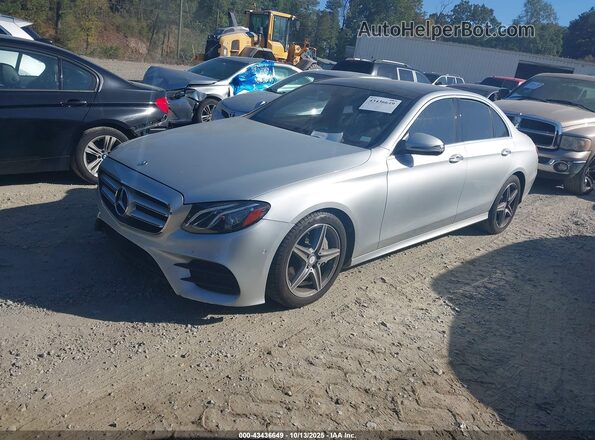 WDDZF4JB2HA117815 2017 MERCEDES-BENZ E-CLASS Silver 