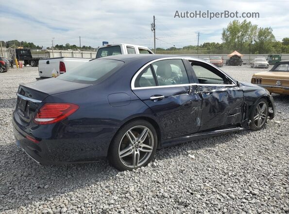 WDDZF4JB3JA377677 2018 MERCEDES-BENZ E Blue 