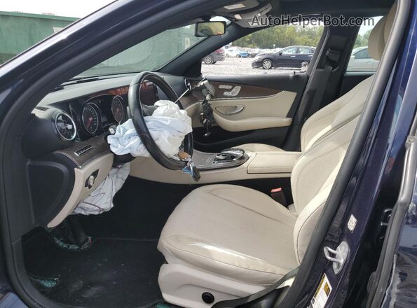 WDDZF4JB3JA377677 2018 MERCEDES-BENZ E Blue 