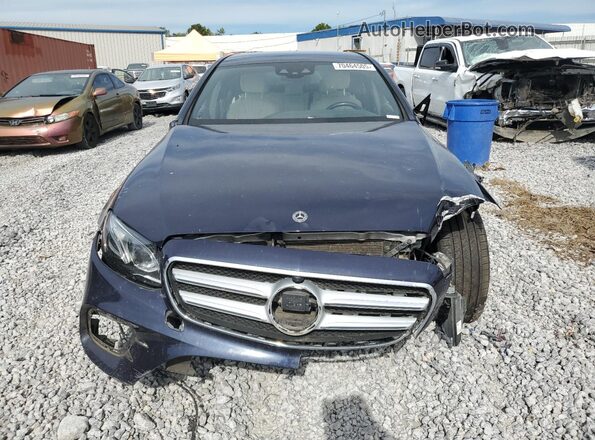 WDDZF4JB3JA377677 2018 MERCEDES-BENZ E Blue 