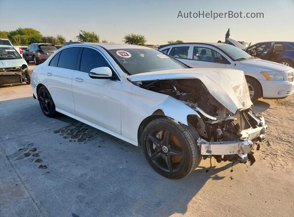 WDDZF4JB5KA554697 2019 MERCEDES-BENZ E Белый Передняя правая четверть
