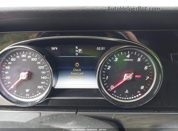 WDDZF4JB6HA062317 2017 MERCEDES-BENZ E-CLASS Черный 
