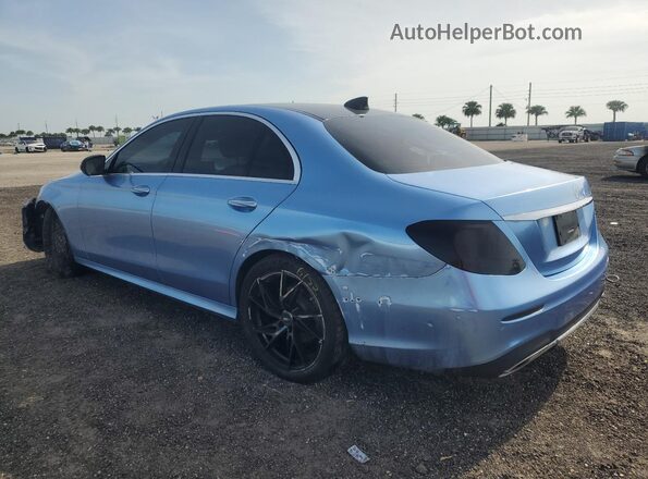 WDDZF4JB6JA360159 2018 MERCEDES-BENZ E Синий 