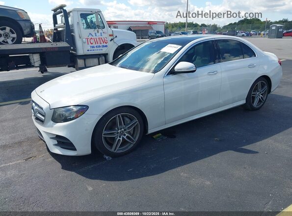 WDDZF4JB9KA509116 2019 MERCEDES-BENZ E-CLASS White წინა მარცხენა ხედი სამი მეოთხედიდან