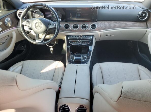 WDDZF4JBXHA136855 2017 MERCEDES-BENZ E Blue Dashboard view