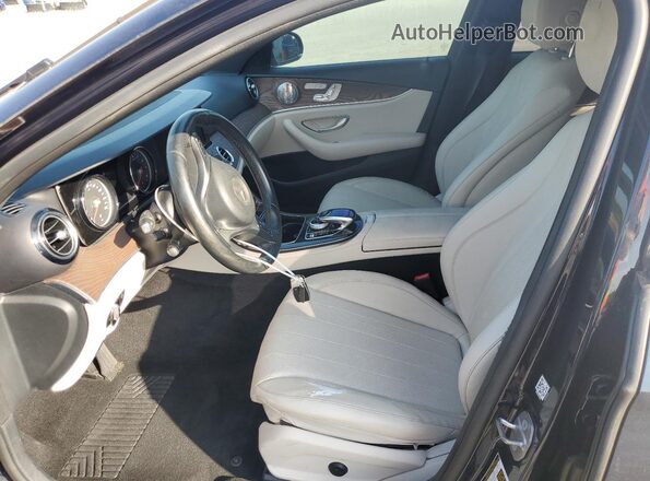 WDDZF4JBXHA136855 2017 MERCEDES-BENZ E Blue Front interior view
