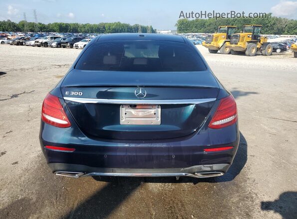 WDDZF4JBXHA136855 2017 MERCEDES-BENZ E Blue Rear view