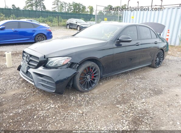 WDDZF4KB3HA142320 2017 MERCEDES-BENZ E-CLASS Black Առջևի ձախ երեք քառորդ տեսարան