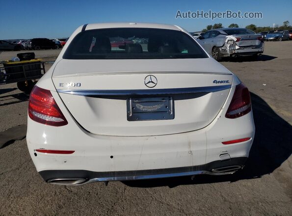 WDDZF4KB3KA625183 2019 MERCEDES-BENZ E White Widok z tyłu