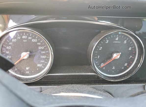 WDDZF4KB3KA625183 2019 MERCEDES-BENZ E White Widok zestawu wskaźników