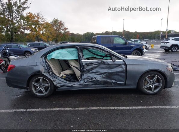 WDDZF4KB8JA294762 2018 MERCEDES-BENZ E-CLASS Gray Vista interior trasera