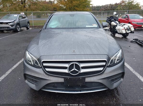 WDDZF4KB8JA294762 2018 MERCEDES-BENZ E-CLASS Gray Vista del cuadro de instrumentos