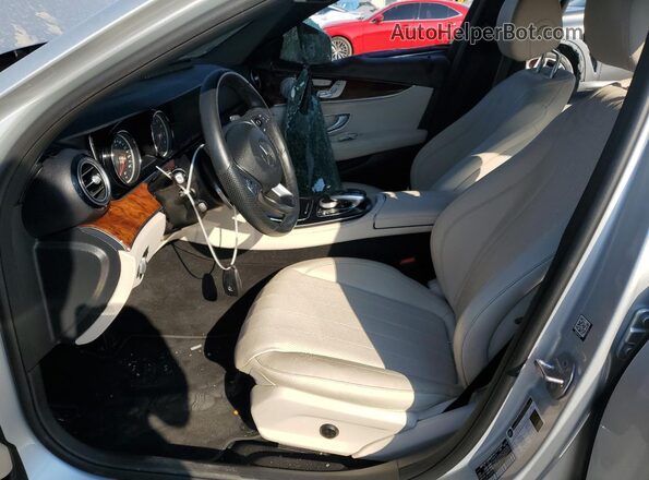 WDDZF4KB9JA372613 2018 MERCEDES-BENZ E Silver 