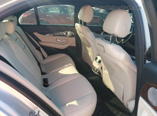 WDDZF4KB9JA372613 2018 MERCEDES-BENZ E Silver 