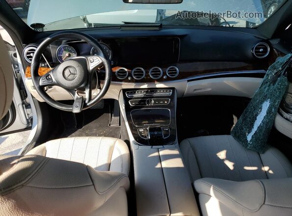 WDDZF4KB9JA372613 2018 MERCEDES-BENZ E Silver 