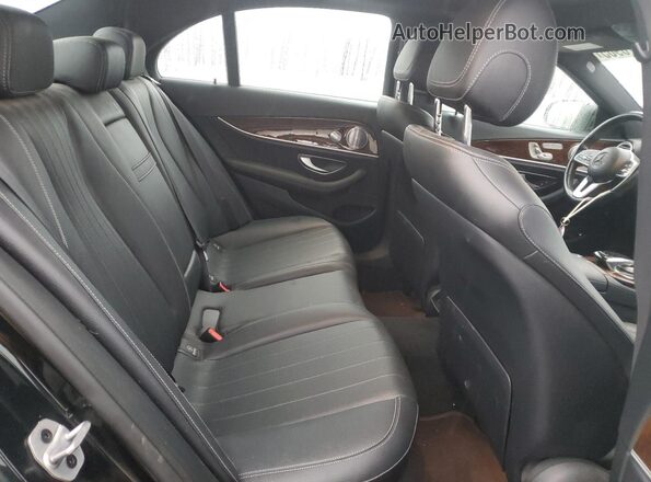 WDDZF4KB9KA574868 2019 MERCEDES-BENZ E Black Rear seats view