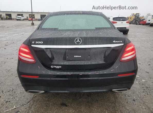 WDDZF4KB9KA574868 2019 MERCEDES-BENZ E Black Rear view