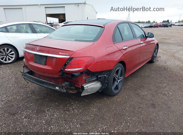 WDDZF4KBXJA358722 2018 MERCEDES-BENZ E-CLASS Красный 