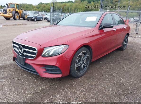 WDDZF4KBXJA358722 2018 MERCEDES-BENZ E-CLASS Красный 