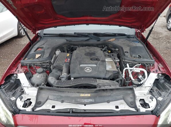 WDDZF4KBXJA358722 2018 MERCEDES-BENZ E-CLASS Красный 
