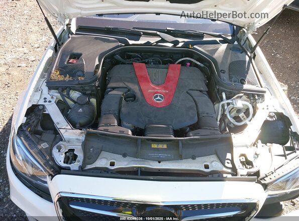 WDDZF6EB3HA182131 2017 MERCEDES-BENZ AMG E 43 White უკანა ხედი