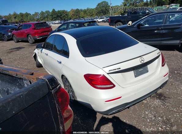WDDZF6EB3HA182131 2017 MERCEDES-BENZ AMG E 43 White უკანა მარცხენა