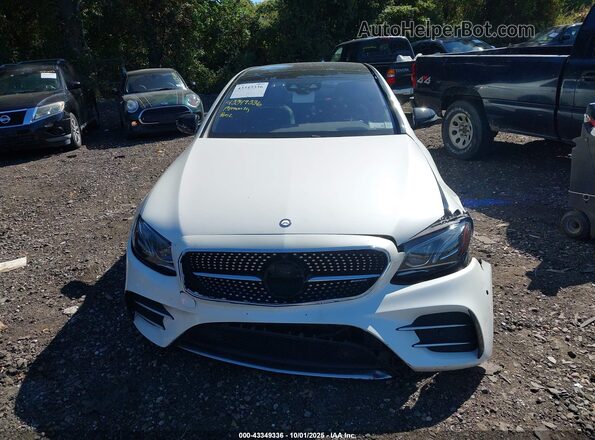 WDDZF6EB3HA182131 2017 MERCEDES-BENZ AMG E 43 White წინა პანელის ხედი