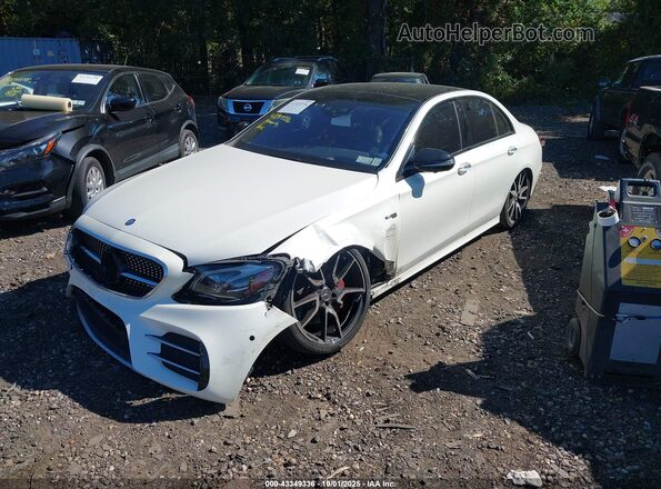WDDZF6EB3HA182131 2017 MERCEDES-BENZ AMG E 43 White წინა მარცხენა ხედი სამი მეოთხედიდან