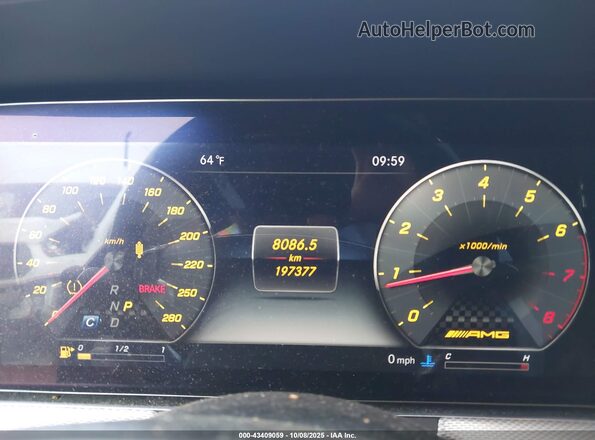 WDDZF6EB7JA461152 2018 MERCEDES-BENZ AMG E 43 Черный Вид задних сидений