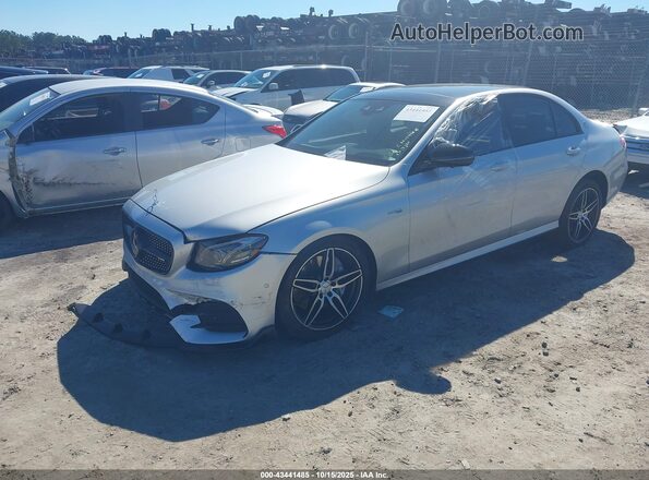 WDDZF6EB8JA396781 2018 MERCEDES-BENZ AMG E 43 Silver წინა მარცხენა ხედი სამი მეოთხედიდან