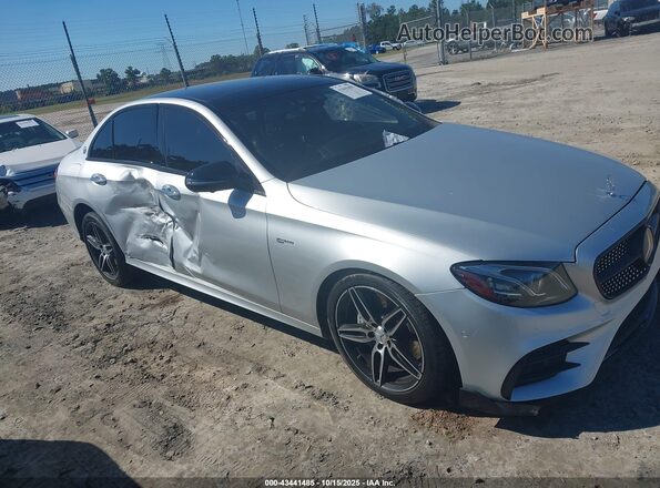 WDDZF6EB8JA396781 2018 MERCEDES-BENZ AMG E 43 Silver უკანა სალონის ხედი