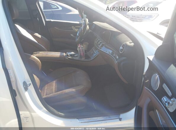 WDDZF6EB9JA362056 2018 MERCEDES-BENZ AMG E 43 White წინა სალონის ხედი