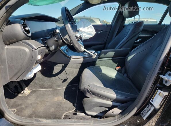 WDDZF6JB5KA508833 2019 MERCEDES-BENZ E Black წინა სალონის ხედი