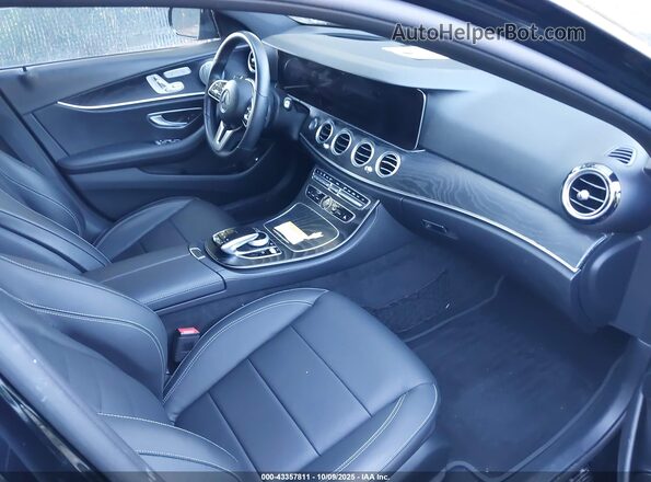 WDDZF6JB7LA748029 2020 MERCEDES-BENZ E-CLASS Black Front interior view