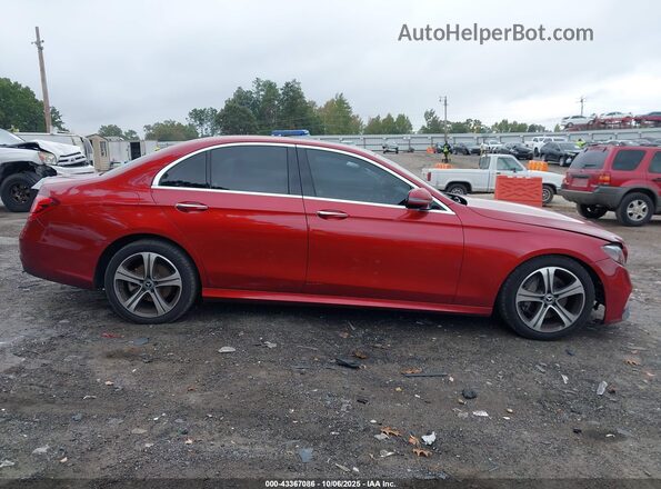 WDDZF8DB3LA719974 2020 MERCEDES-BENZ E-CLASS Red Vista interior trasera