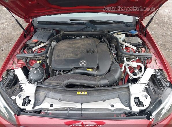 WDDZF8DB3LA719974 2020 MERCEDES-BENZ E-CLASS Red Vista trasera