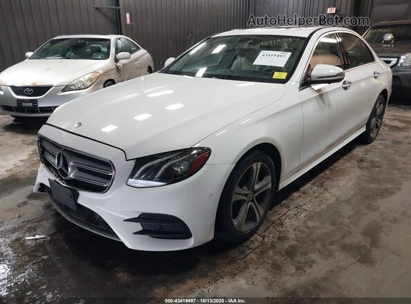 WDDZF8EBXLA704080 2020 MERCEDES-BENZ E-CLASS White Vista tres cuartos delantera izquierda