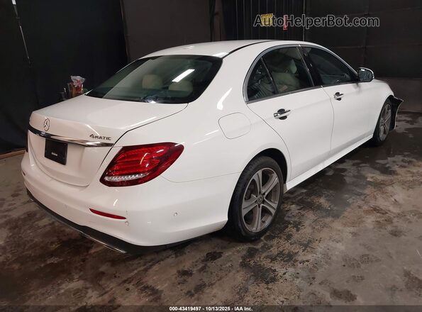 WDDZF8EBXLA704080 2020 MERCEDES-BENZ E-CLASS White Trasero derecho