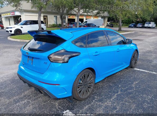 WF0DP3TH0H4125663 2017 FORD FOCUS RS Blue Rear right