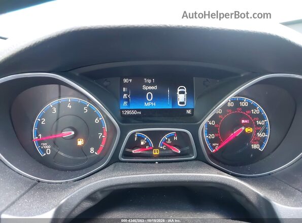 WF0DP3TH0H4125663 2017 FORD FOCUS RS Blue Rear seats view