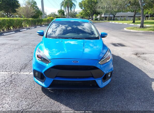WF0DP3TH0H4125663 2017 FORD FOCUS RS Blue Front view